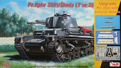 CMK T35024 Skoda LT vz.35 Upgrade (met.barrels,PUR+PE) 1/35