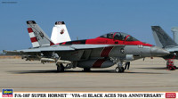 Hasegawa 02184 F/A-18F Super Hornet "VFA-41 Black Aces 70th Anniversary" 1/72