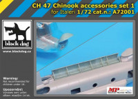 BlackDog A72001 CH-47 Chinook accessories set (ITAL) 1/72