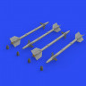 Eduard 632177 BRASSIN 1/32 AIM-9J Sidewinder 1/32
