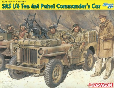 Dragon 6724 1/4 Ton 4x4 Patrol Commander's Car