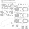 New Ware NWA-M0347 1/48 Mask for F-4 & RF-4 Phantom II EXPERT (HAS)