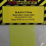 RES-IM RESICM72026 1/72 Canopy Masks for N.A. FJ-1 Fury (VALOM)