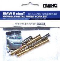 Meng Model SPS-079 BMW R nineT Movable Metal Front Fork Set 1/9