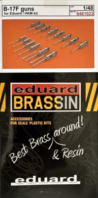 Eduard 6481023 BRASSIN B-17F guns (EDU) 1/48