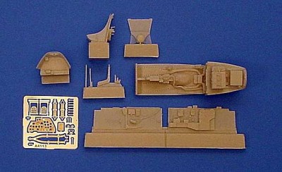 Aires 4113 P-38J LIGHTNING cockpit set 1/48