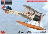 Kovozavody Prostejov 72464 Avro 504L 'Float version' (3x camo) 1/72