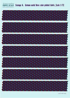 Print Scale 004-camo Lozenge A. Немецкий военно-морской камуфляж