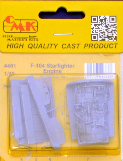 CMK 4401 F-104 Starfighter Engine (KINETIC) 1/48