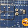 KV Models 14456 Ту-160 (TRUMPETER #03906) + маски на диски и колеса TRUMPETER RU 1/144