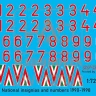HAD DW72002 Decal Hungarian Nat.Insignias&Numbers 1990-98 1/72