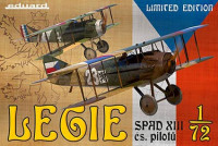 Eduard 2126 Legie - SPAD XIII cs. pilotu 1/72