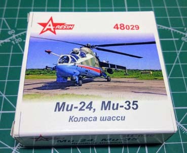 A-resin 48029 Колеса шасси Ми-24/35 1/48
