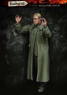 Stalingrad 3158 Пленный немец в шенели, 1944-45 1:35