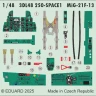 Eduard 3DL48250 MiG-21F-13 turquoise SPACE (EDU) 1/48