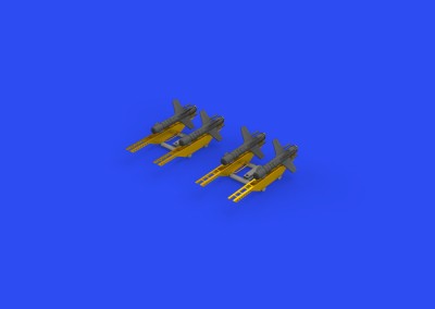 Eduard 648675 BRASSIN Falanga 9M17P missiles (EDU/ZVE) 1/48
