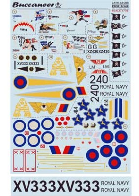 Print Scale 72-085 Blackburn Buccaneer 1/72