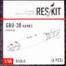 Reskit RS48-0120 GBU-38 Bombs (4 pcs.) 1/48