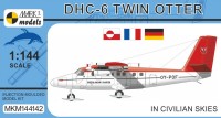 Mark 1 Model MKM144142 DHC-6 Twin Otter, in Civilian Skies 1/144
