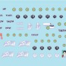 Star Decals 72-A1191 Iranian Tanks and AFVs # 1 Iran Army during the Iraq-Iran War 1980s 1/72