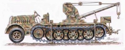 Planet Models MV7235 FAMO 18 ton with Bilstein 6 ton 1/72