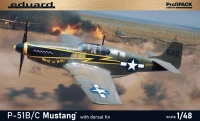 Eduard 82108 P-51B/C Mustang w/ dorsal fin (PROFIPACK) 1/48