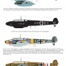 Aims AIMS32P022 Messerschmitt Bf-110C-6 conversion (designed to be used with the Dragon or Revell Bf-110C-7 kits) 1/32