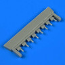 QuickBoost QB48757 SAAB J-29 Tunnan gun barrels (REPLICAST) 1/48