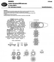 New Ware NWA-M0739 1/48 Mask P-38H Lightning BASIC (TAM 25199)