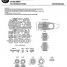 New Ware NWA-M0739 1/48 Mask P-38H Lightning BASIC (TAM 25199)