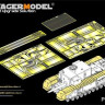 Voyager Model PE35688 WWII British Churchill 3inch gun 20 CWT Gun Fenders (For AF35253) 1/35