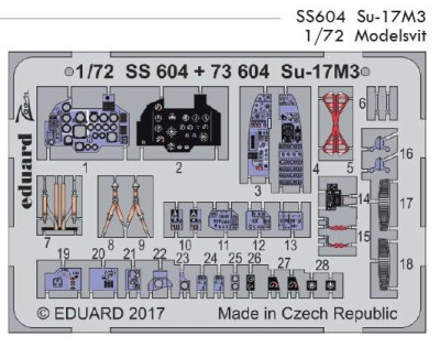 Eduard SS604 Su-17M3 1/72 1/72