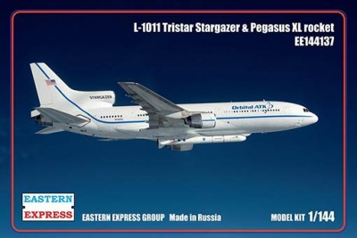 Восточный Экспресс 144137 L-1011 STARGAZER &amp; Pegasus XL rocket Limited Edition 1/144