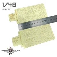 77 Propeller 77PRP067 Italian aircraft camouflage template Type D 1/48