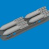Eduard 6481152 BRASSIN S-199 4xETC 50 rack w/ bombs PRINT 1/48