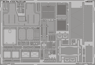 Eduard 36342 C15A No.13 cab 1/35