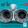 Reskit U48596 Rafale exh. nozzles (HOBBYB) 1/48