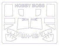 KV Models 72708 UH-1B/C/F Huey (HOBBY BOSS #87228,#87229,#87230) HOBBY BOSS 1/72