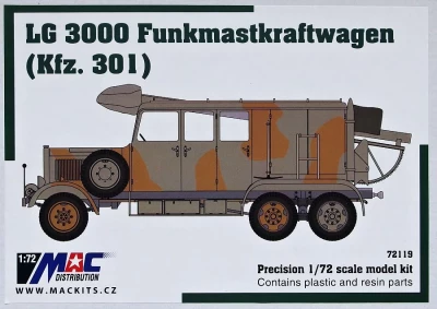 MAC 72119 LG 3000 Funkmastkraftwagen (Kfz.301) 1/72