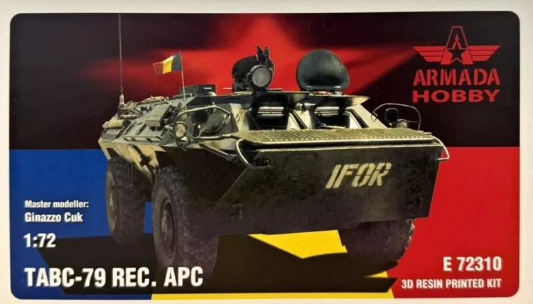 Armada Hobby E72310 TABC-79 Rec. APC (3D printed resin kit) 1/72