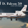 Amodel 72307 Falcon 50 1/72