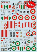 Print Scale 72-301 Italian Aces of WWI - part 2 (wet decals) 1/72