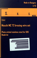 SBS model 72042 Macchi MC 72 bracing wire set (PE) 1/72