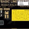 HGW 148826 P-51B Mustang (EDU) BASIC LINE 1/48