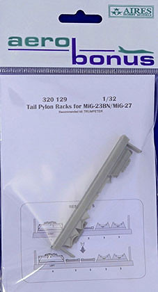 Aerobonus 320129 Tail pylon racks for MiG-23B/MiG-27 (TRUMP) 1/32