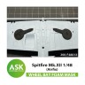 Art Scale 200-F48013 Supermarine Spitfire Mk.XII Foam flexible wheel bays mask 1/48