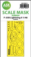 Art Scale 200-M48212 Lockheed-Martin F-35B Lightning II wheels and canopy frame paint mask (outside only) 1/48