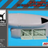 Black Dog A48035 V-22 Osprey engine (ITALERI) 1/48