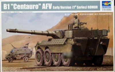 Trumpeter 01563 БронеАвтомобиль Centauro 1-й серии с доп. бронированием 1/35