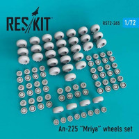Reskit RS72-0265 An-225 Mriya wheels set (MSVIT) 1/72